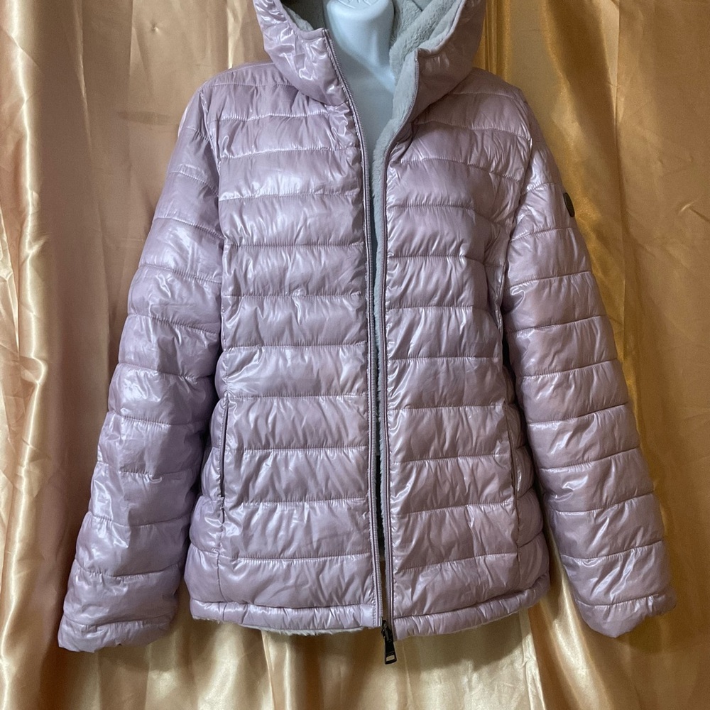Andrew Marc Lavender Puffer Jacket